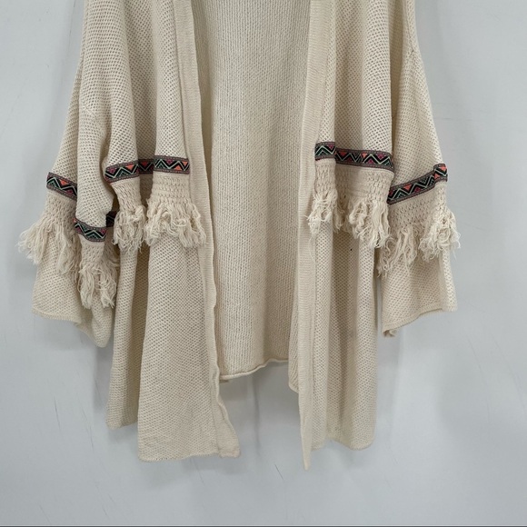 H&M Coachella Boho Cream Cardigan - Picture 4 of 12